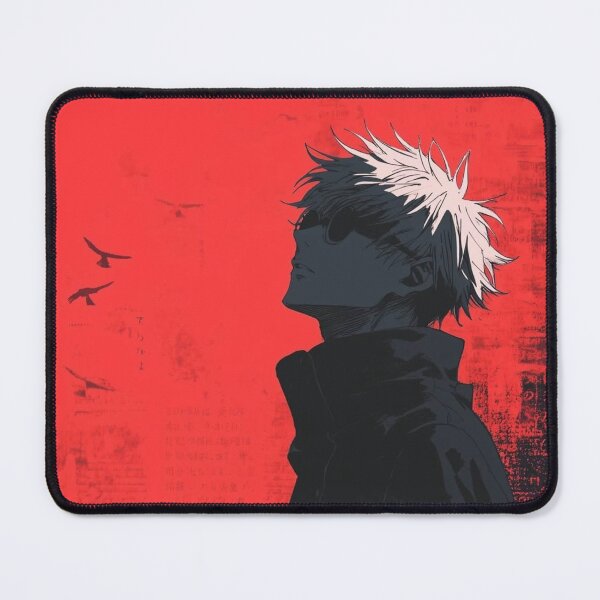 Item preview, Gojo Satoru Red Silhouette – Jujutsu Kaisen Atmospheric Art designed and sold by frantuliuss.