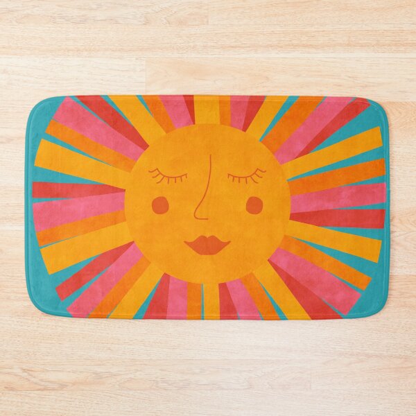 Item preview, Watercolor sun blue designed and sold by Ana Gorozpe.