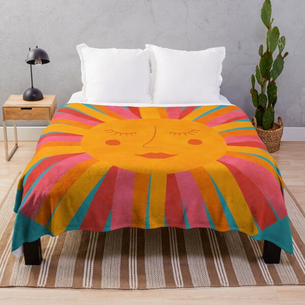 Item preview, Watercolor sun blue designed and sold by Ana Gorozpe.