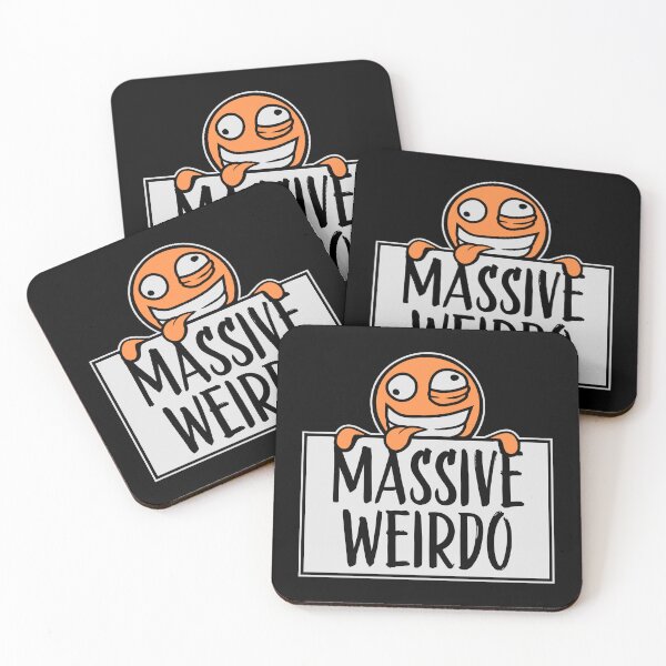 Item preview, Massive weirdo Funny Weird Quote For Proud Weirdos designed and sold by shirt-o-mat.