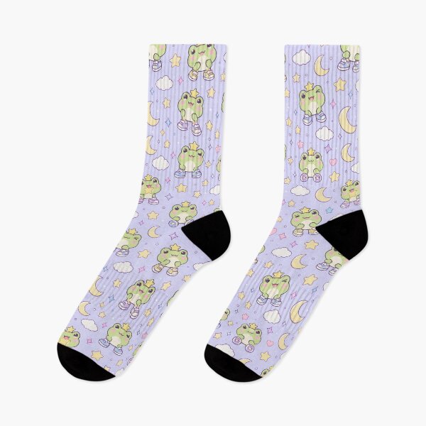 Item preview, Kawaii Frog Candy Shoes Pattern designed and sold by Soft Berry Studio.