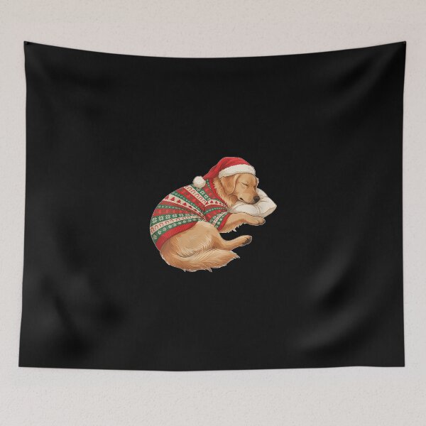 Item preview, Women's Cozy Sleepy Golden Retriever Christmas Sweater Nap Dog Lover designed and sold by TiaraHans.
