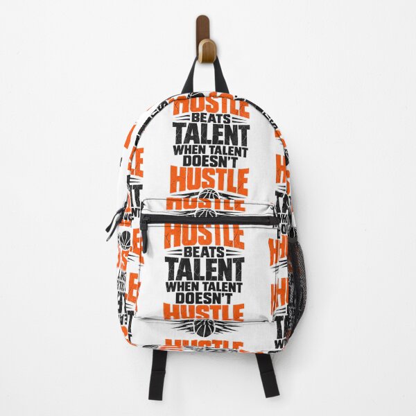 Item preview, Hustle Beats Talent - Basketball Motivational Art designed and sold by GameTime-Gear.