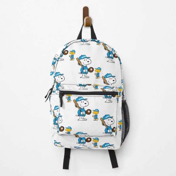 Item preview, Miami Marlins Inspired Baseball Style Featuring Snoopy and Woodstock Design designed and sold by GladiuSeSport.