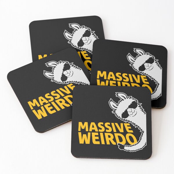 Item preview, Llama Sunglasses Massive weirdo Funny Weird Weirdos designed and sold by shirt-o-mat.
