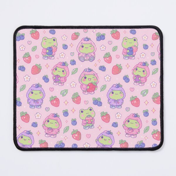 Item preview, Kawaii Frog Berry Hoodie Pattern designed and sold by Soft Berry Studio.