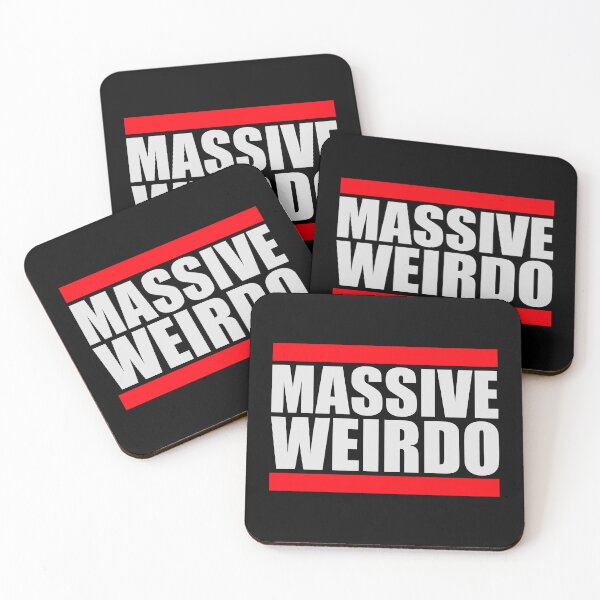 Item preview, Massive weirdo Funny Weird Quote For Proud Weirdos designed and sold by shirt-o-mat.