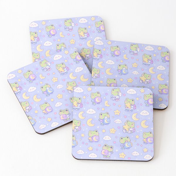 Item preview, Kawaii Frog Moon Backpack Pattern designed and sold by Soft Berry Studio.