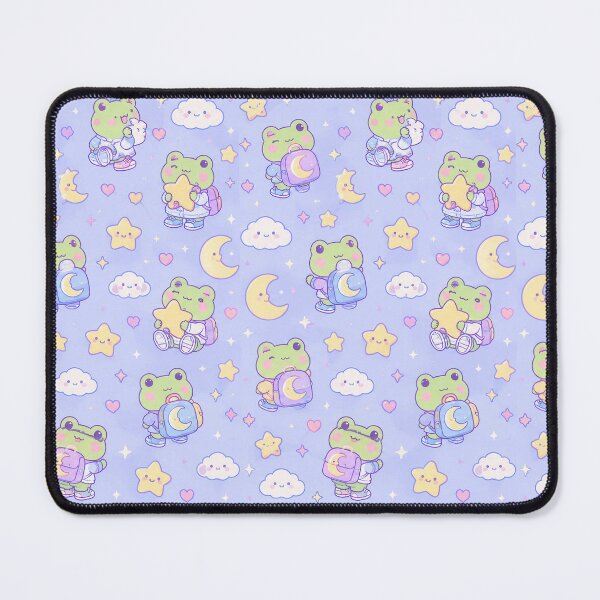 Item preview, Kawaii Frog Moon Backpack Pattern designed and sold by Soft Berry Studio.
