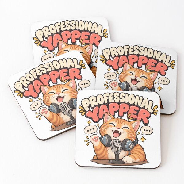 Item preview, Professional Yapper Cat Meme designed and sold by Stikaro.