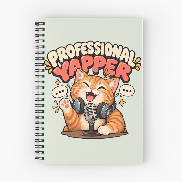Item preview, Professional Yapper Cat Meme designed and sold by Stikaro.