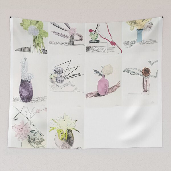 Item preview, Flowers (F. & S. II.110-119) (complete set) - Print by Andy Warhol designed and sold by stevengrossman.