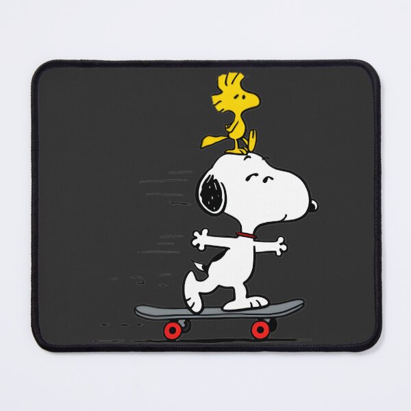 Item preview, Snoopy and Woodstock Skateboarding Fun Cute Cartoon Design designed and sold by GladiuSeSport.