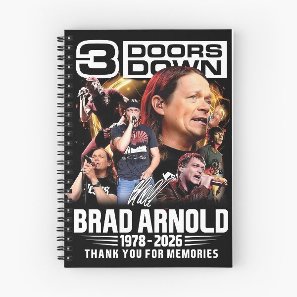 Item preview, Brad Arnold 3 Doors Down Memorial 1978–2026 designed and sold by Lexastrong.