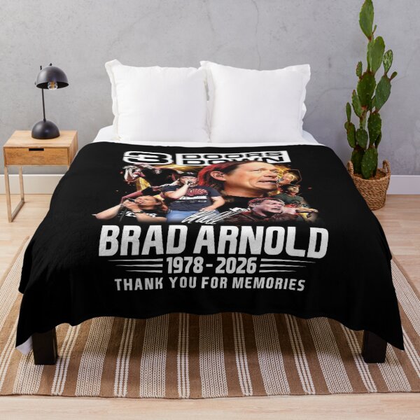 Item preview, Brad Arnold 3 Doors Down Memorial 1978–2026 designed and sold by Lexastrong.