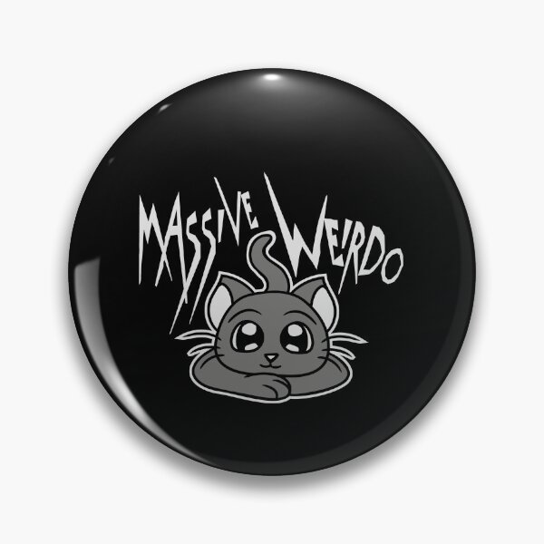 Item preview, Cat Pet Massive weirdo Funny Weird Quote Weirdos designed and sold by shirt-o-mat.