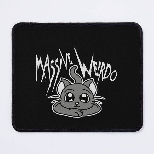 Item preview, Cat Pet Massive weirdo Funny Weird Quote Weirdos designed and sold by shirt-o-mat.