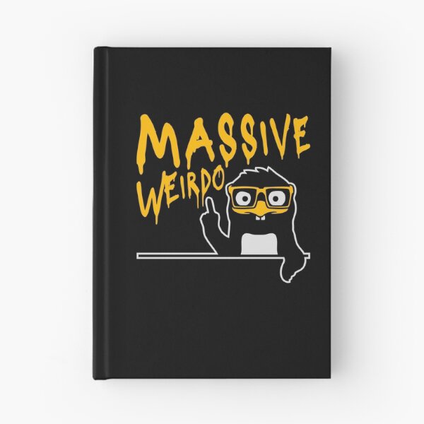Item preview, Penguin Nerd Geek Massive weirdo Funny Weird designed and sold by shirt-o-mat.