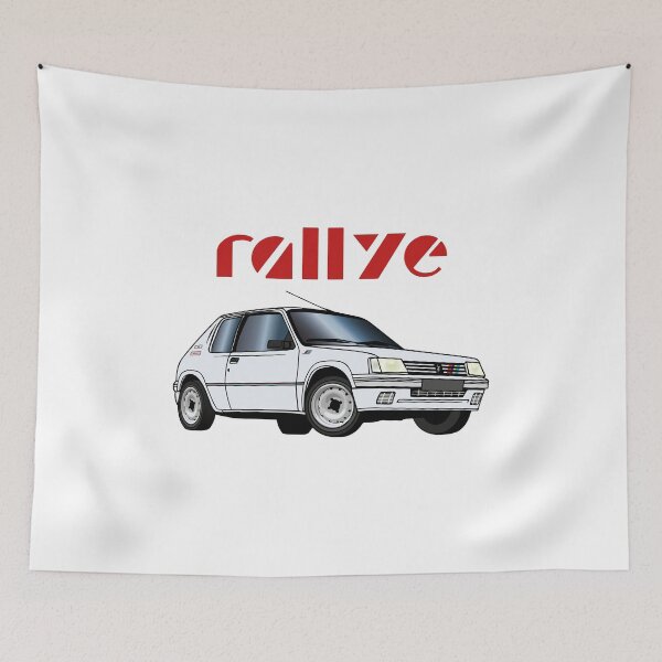Item preview, 205 rally 90 92 White Meije designed and sold by PTeeFrench.