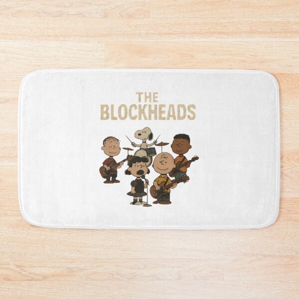 Item preview, The BlockHeads Fun and Playful Retro Graphic Design designed and sold by AudioGfx.