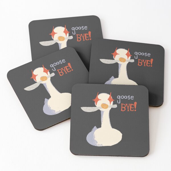 Item preview, Goose Bye! Funny Cute Goose designed and sold by i am ANU.