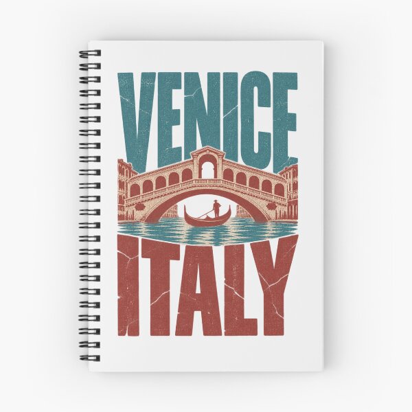 Artikelvorschau, Venedig, Italien, Rialtobrücke, Gondel, historisches Wahrzeichen, schlichtes Design entworfen und verkauft von Yellowriversss.
