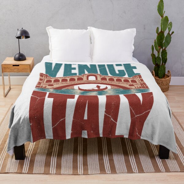 Item preview, Venice Italy Rialto Bridge Gondola Vintage Landmark Simple Design designed and sold by Yellowriversss.