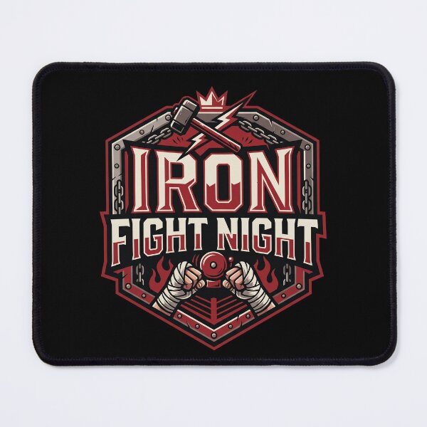 Item preview, Iron Fight Night Heavyweight Combat Event Emblem designed and sold by Dogy Corgi.