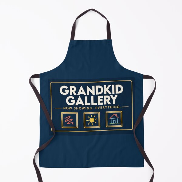 Item preview, Grandkid Gallery Magnet – Grandparents Day Fridge Art Gift designed and sold by astersgraphics.