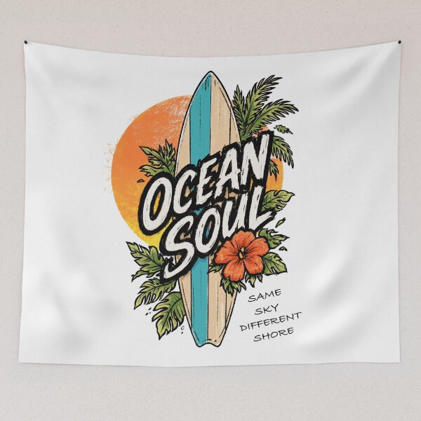 Item preview, Ocean Soul – Wild & Free designed and sold by FromtheEast.
