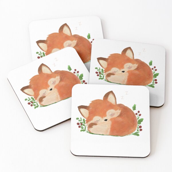 Item preview, Sleeping Fox in Winter Berries designed and sold by GD-Bonny.