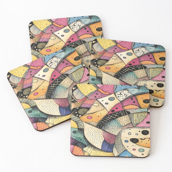 Item preview,  A 450 Abstract-Doodle-Art-Patchwork designed and sold by Infopreneur1231.