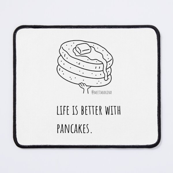 Item preview, Tiny Hand Holding a Stack of Pancakes designed and sold by MeetManina.