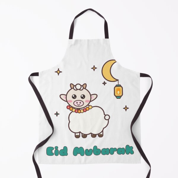 Item preview, Eid Mubarak Cute Sheep – Kawaii Eid al Adha Qurbani Lamb designed and sold by JazibaArif.