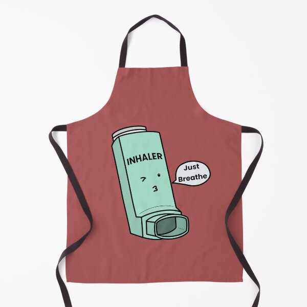 Item preview, Just Breathe Cute Inhaler Gift - Sticker, Phone Case & Journal designed and sold by Still Learning Days.