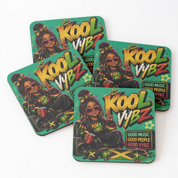 Item preview, Kool Vybz Good Music Good People Reggae Vibe Urban Streetwear Art   designed and sold by digitalbob60.
