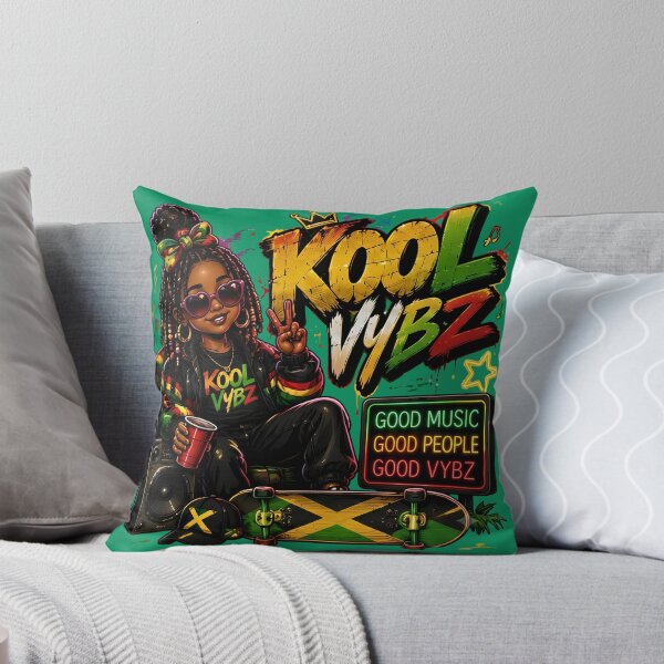 Item preview, Kool Vybz Good Music Good People Reggae Vibe Urban Streetwear Art   designed and sold by digitalbob60.