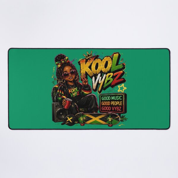 Item preview, Kool Vybz Good Music Good People Reggae Vibe Urban Streetwear Art designed and sold by digitalbob60.