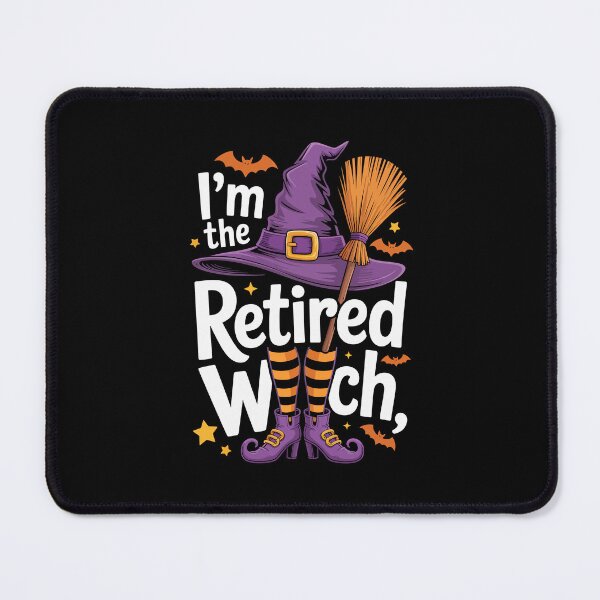 Item preview, I'M THE RETIRED WITCH designed and sold by jkrphoto.