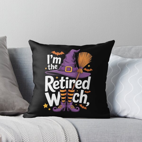 Item preview, I'M THE RETIRED WITCH designed and sold by jkrphoto.