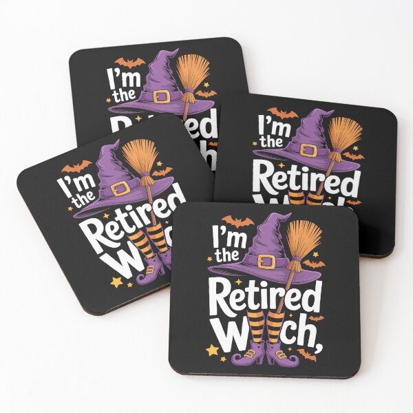 Item preview, I'M THE RETIRED WITCH designed and sold by jkrphoto.