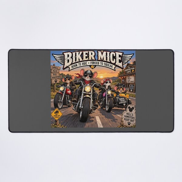 Item preview, Biker Mice Born to Ride Forced to Squeak designed and sold by Hornace88studio.