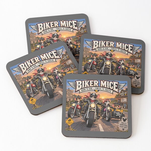 Item preview, Biker Mice Born to Ride Forced to Squeak designed and sold by Hornace88studio.