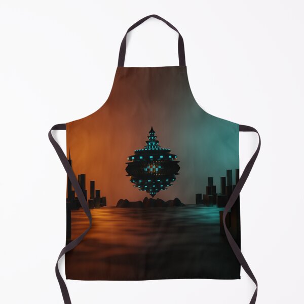 Item preview, Night UFO City  designed and sold by SuzanaTArt.