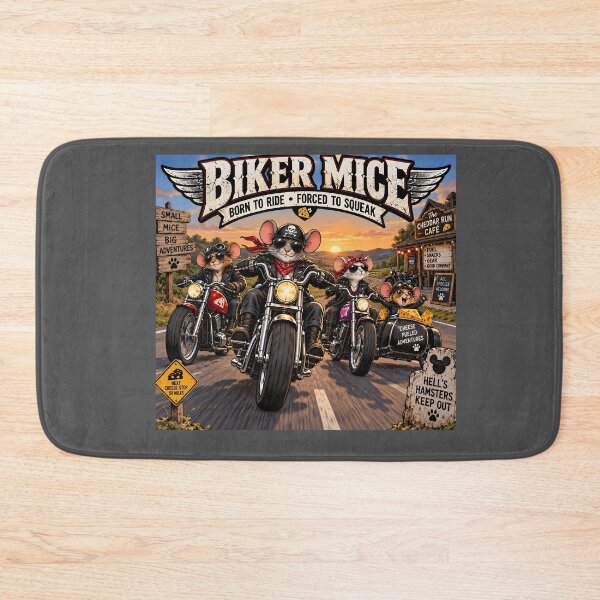Item preview, Biker Mice Born to Ride Forced to Squeak designed and sold by Hornace88studio.