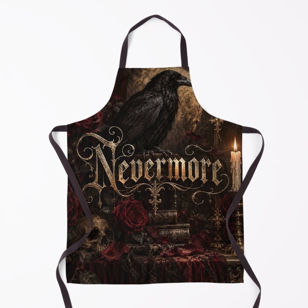 Item preview, Nevermore – Gothic Raven, Red Roses & Golden Moon designed and sold by MetaModel Editions.