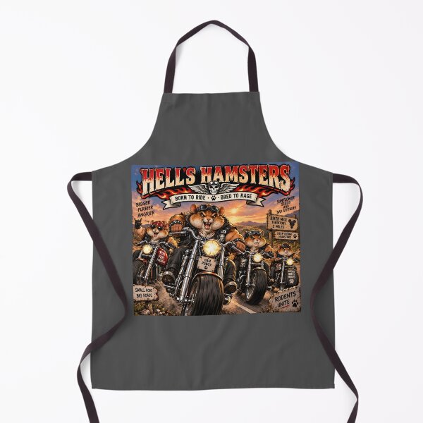 Item preview, Hell’s Hamsters Born to Ride Bred to Rage designed and sold by Hornace88studio.