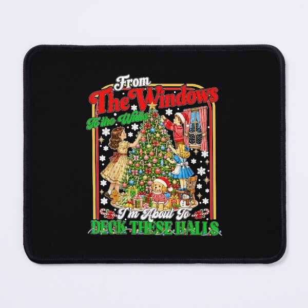 Item preview, from The Windows to Walls I'm About Deck These Halls Xmas designed and sold by TiaraHans.