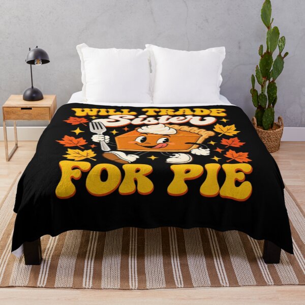 Item preview, Will Trade Sister for Pie Thanksgiving Sibling Family Kids designed and sold by clothesy7.