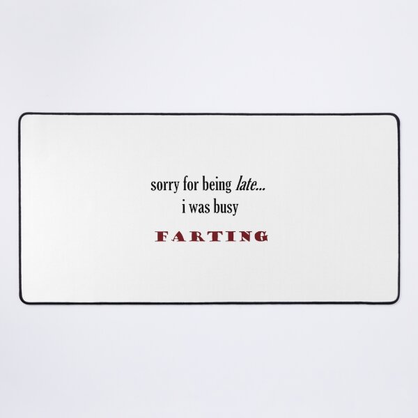 Item preview, Late Funny Quote Design for Procrastinators and Time Management Humor designed and sold by Viperwolf.